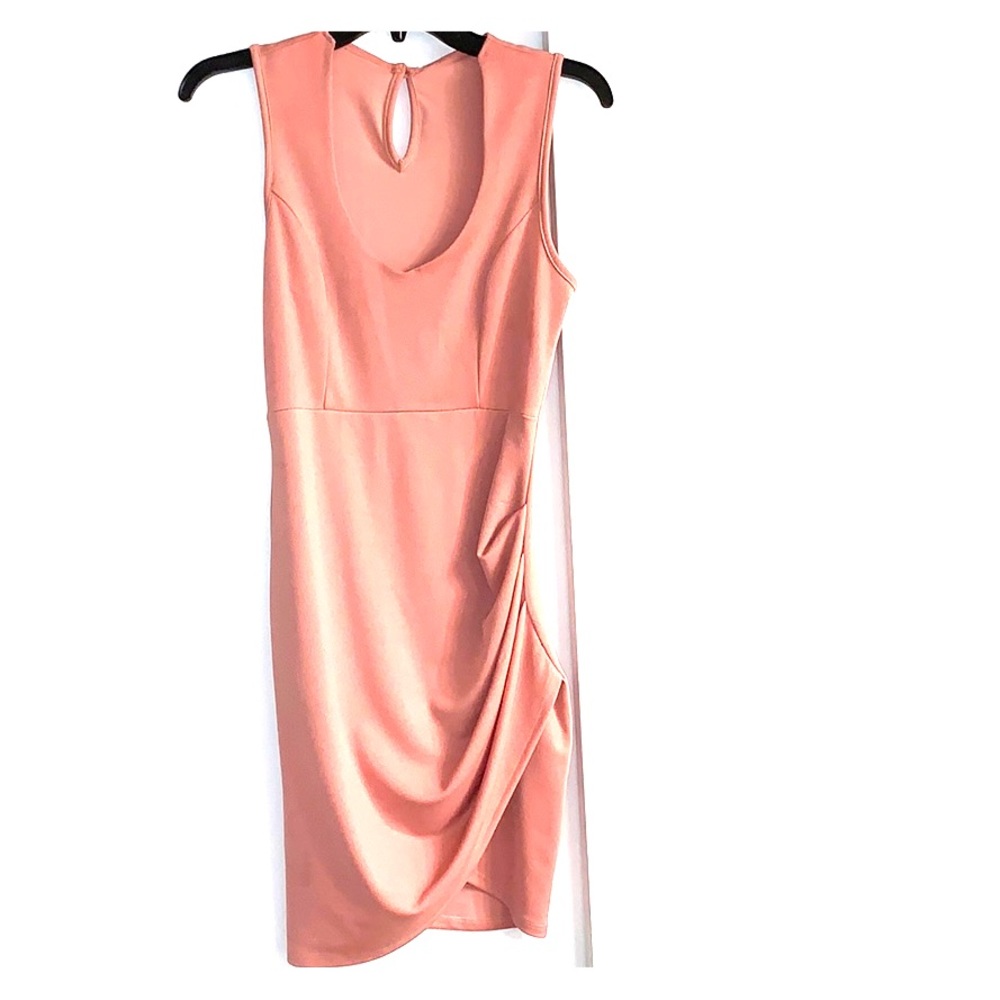 Blush pink woman's dress